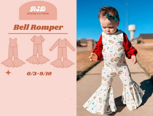 Custom Bell Romper