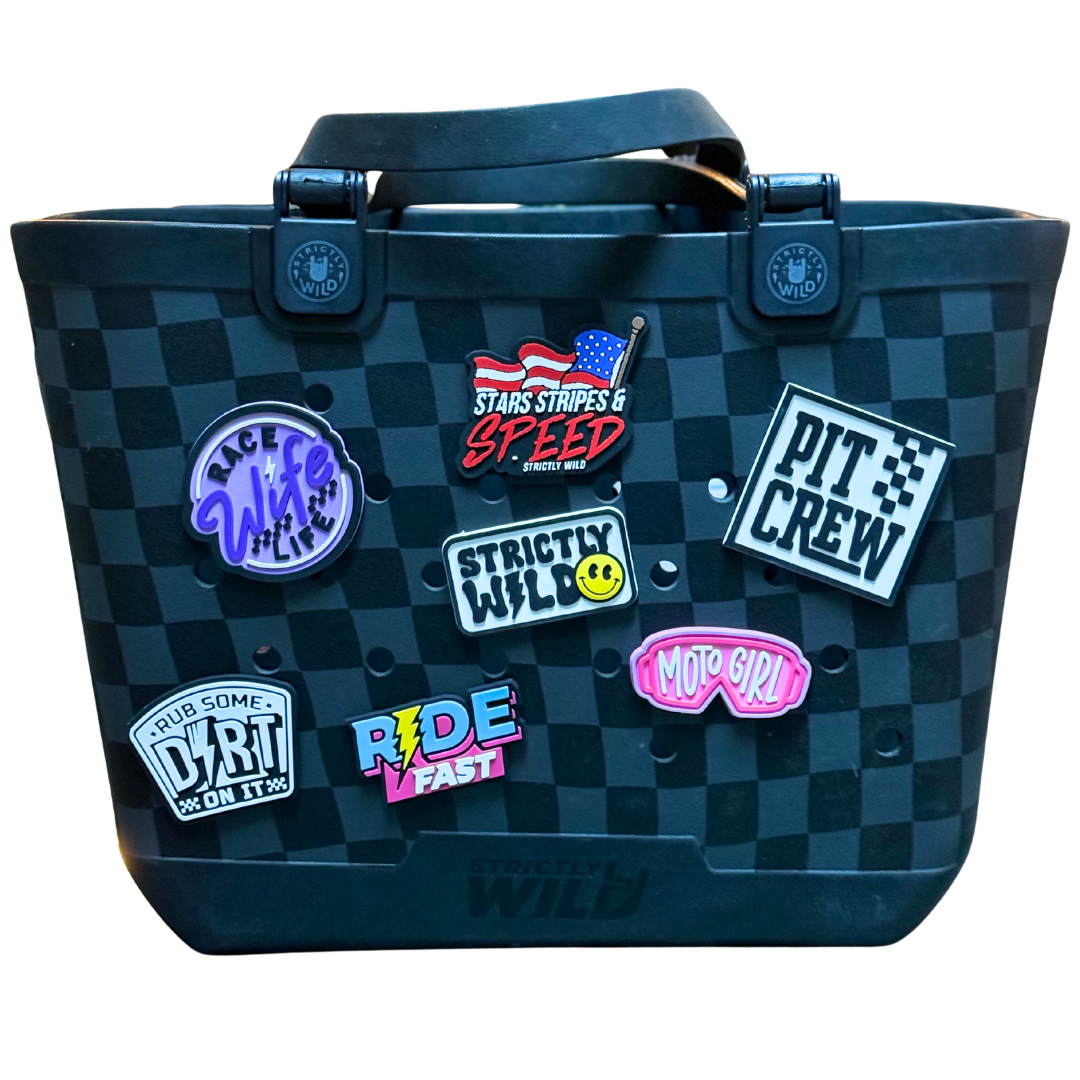 Race Wife Life - Moto Tote Charm