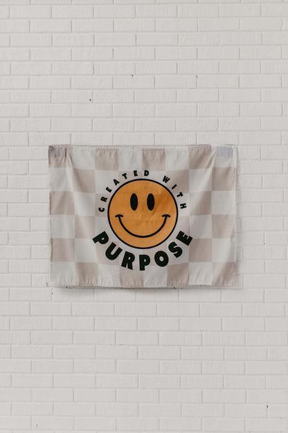 Created with purpose banner