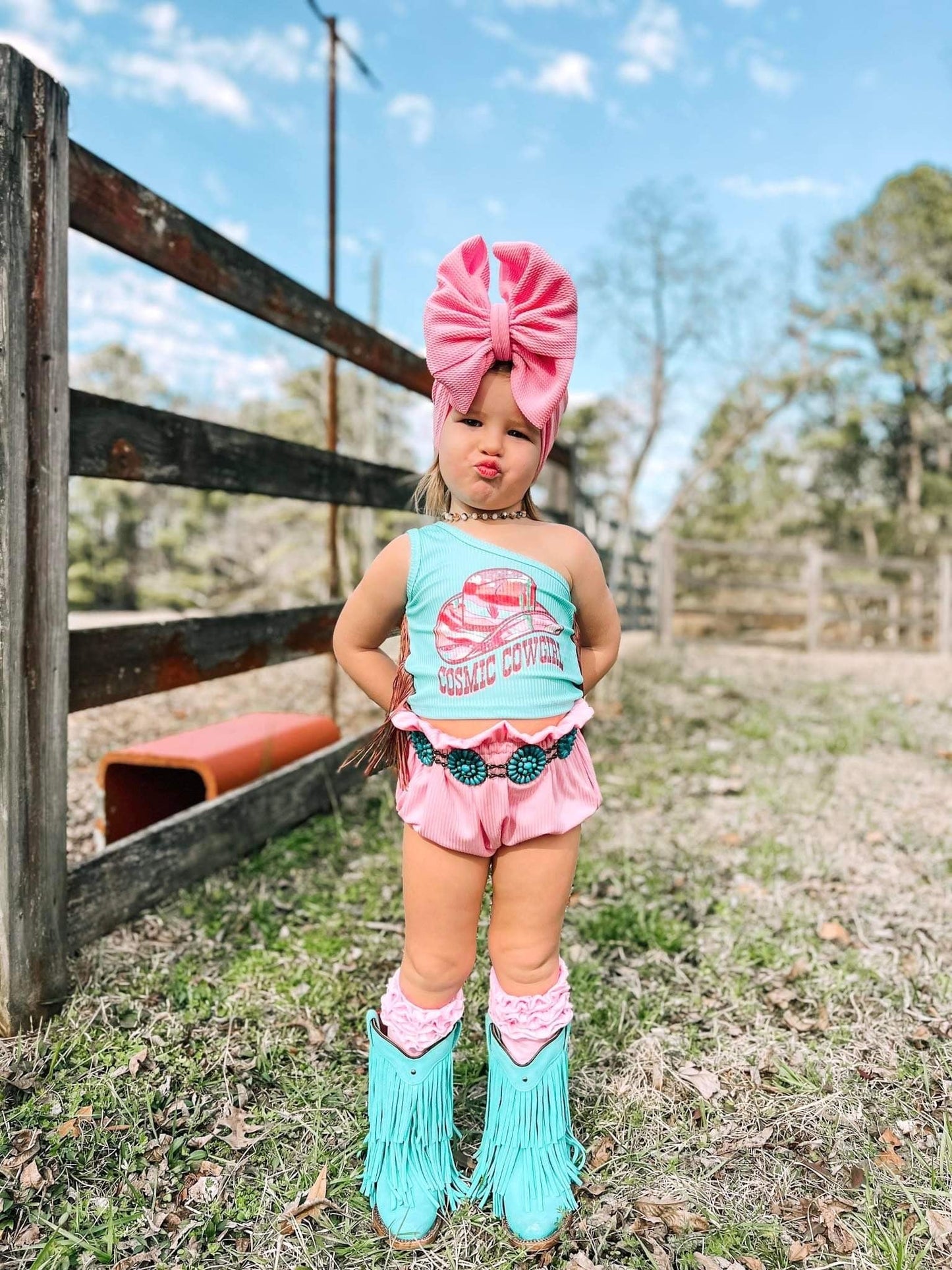 Cosmic Cowgirl Crop Top