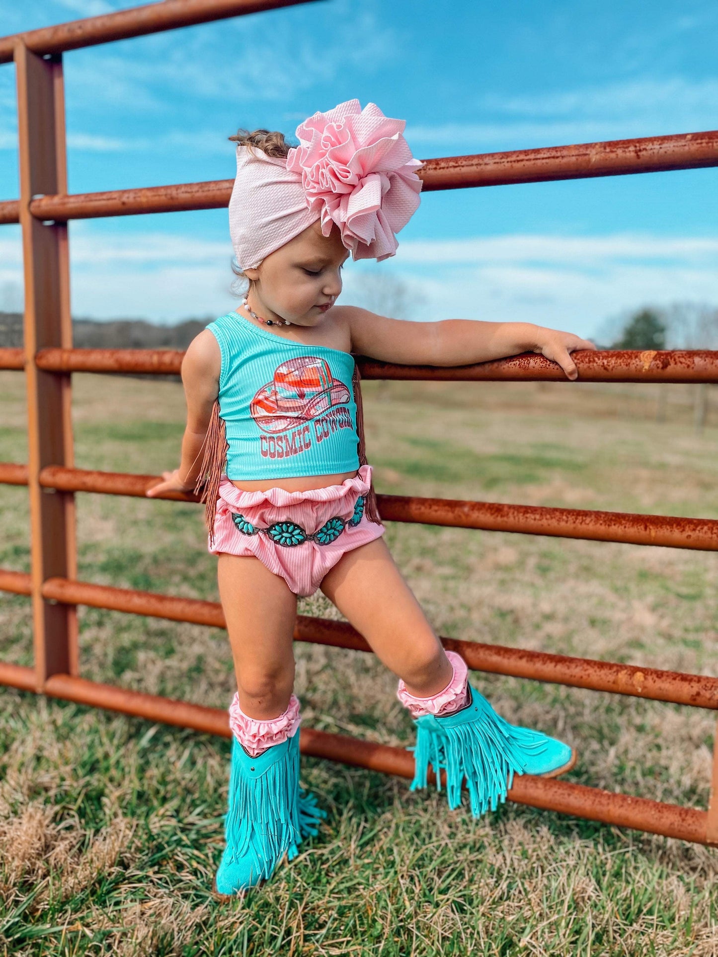 Cosmic Cowgirl Crop Top