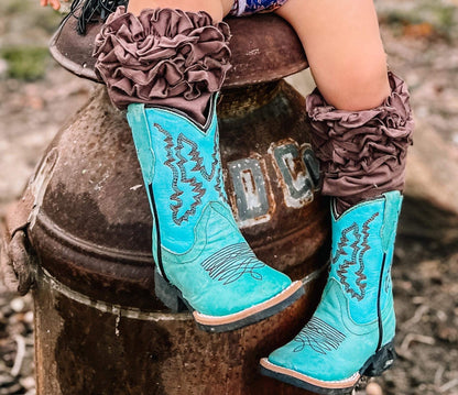 Turquoise Boots