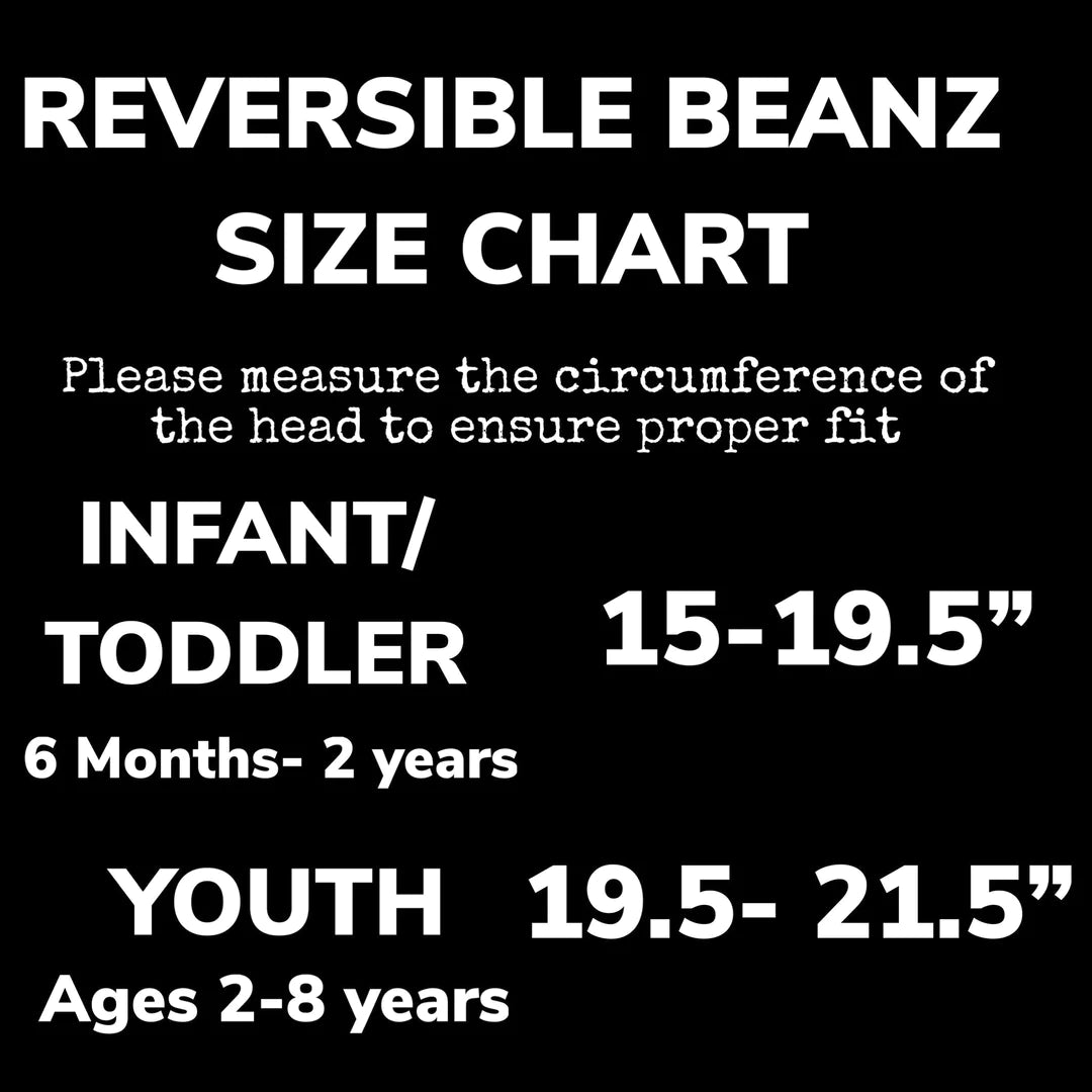 CHECK YOURSELF REVERSIBLE BEANZ BLACK